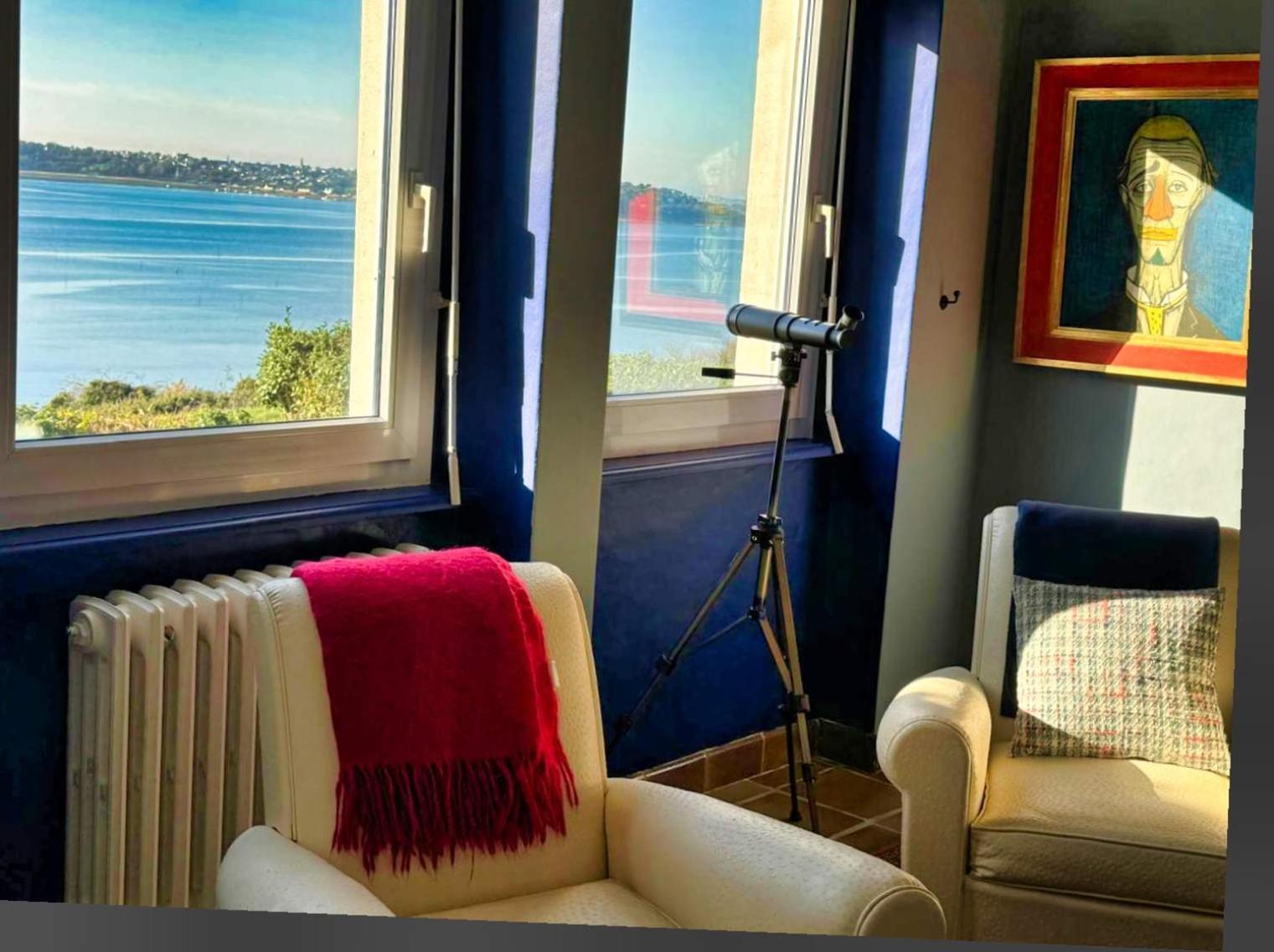 Kermartin - Maison De Famille Avec Vue Sur La Baie De Morlaix *